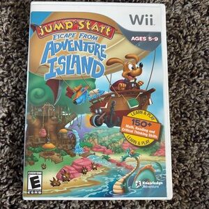 Nintendo Wii Jumpstart Escape From Adventure Island